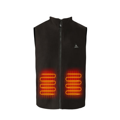 Polare Vlies-im Freien erhitzt bekleiden das erhitzte Gilet 100% der Polyester-Männer