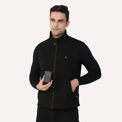 Polare Vlies-im Freien erhitzt bekleiden das erhitzte Gilet 100% der Polyester-Männer