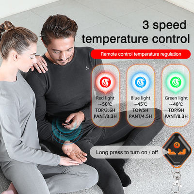 Frauen Premium Winter lange warme Elektrische Oberteile Hosen Anzug Set Kleidung Heizung Fleece Heizung Thermal Anzug Unterwäsche
