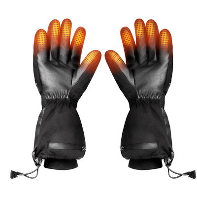 Frauen-wieder aufladbarer erhitzter Handschuh-Winter-Ski fahrende elektrische wasserdichte erhitzte Handschuhe mit 3 Temperaturstufen