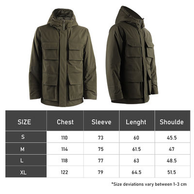 Premium Herbst- und Winter-Smart Heizung Baumwoll-Skijacken 7,4 V Batterie Männer-Heizung Snowboardjacke