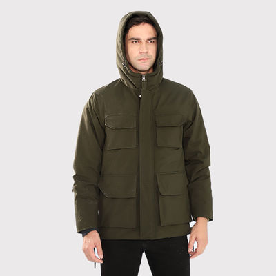 Premium Herbst- und Winter-Smart Heizung Baumwoll-Skijacken 7,4 V Batterie Männer-Heizung Snowboardjacke