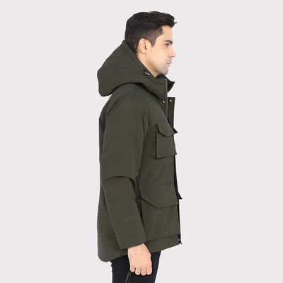Premium Herbst- und Winter-Smart Heizung Baumwoll-Skijacken 7,4 V Batterie Männer-Heizung Snowboardjacke