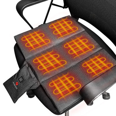 USB-Wiederaufladbare wasserdichte Heizkissen 5V tragbare Autoheizkissen mit 3 Temperatureinstellungen
