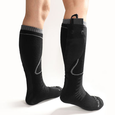 Elastische Batterie erhitzte Socken für Mann-wieder aufladbare elektrische erhitzte Socken