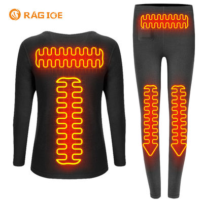 Grundschicht Kompressionsanzug Thermische Unterwäsche Winter Outdoor Kran Radfahren Skifahren Grundschicht Heizgeräte Grundschicht
