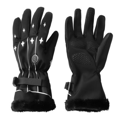 Erhitzten elektrische thermische Handschuhe Schneemobil fahrung Soems/ODM Winter-Handschuhe eine Größe für das Winter-Kampieren im Freien