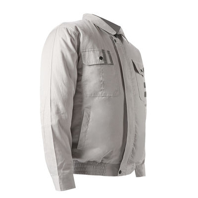 Windundurchlässige Ventilator-Jacke drehen unten Kragen-Wechselstrom-Motorrad-Jacke