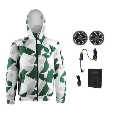 ROHS-Fan-T-Shirt Klimaanlagen-Polyester-Luft konditionierter Mantel