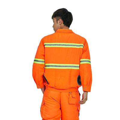 Reflektierende Ventilator-Jacke für Mann-Frauen-batteriebetriebene Geschwindigkeitsregelung 3
