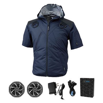 Jacke der Fan-5V 2 mit errichtet in Klimaanlagen-tragbarer Wechselstrom-Jacke