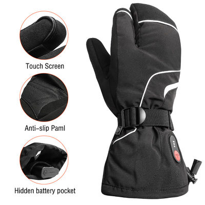 7.4V wieder aufladbarer elektrischer Heiz-Ski Gloves Battery Operated Gloves für die Winter-Jagd im Freien
