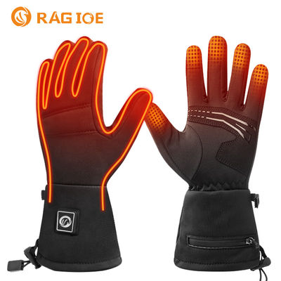 Dünnstil elektrisch-thermisch beheizte Winterhandschuhe Outdoor-Klettern Batteriebetriebene Handschuhe mit drei Wärmeinstellungen