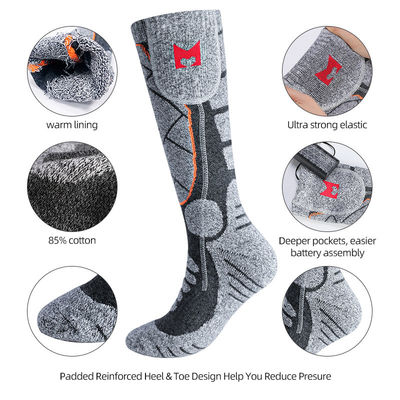 Socken-Mann-Frauen der Thermostatregelungs-7.4V wieder aufladbare batteriebetriebene erhitzte für Winter