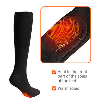 Mann-Frauen-Winter-erhitzte starke Baumwollbatterie Socken-elektrische thermische Isolierheizung