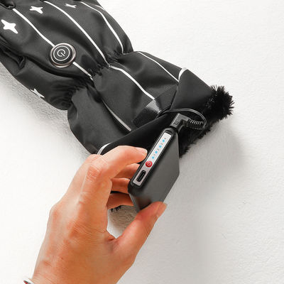 Erhitzten elektrische thermische Handschuhe Schneemobil fahrung Soems/ODM Winter-Handschuhe eine Größe für das Winter-Kampieren im Freien