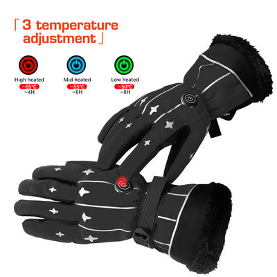 Wieder aufladbares Lithium erhitzte elektrische Handschuhe der Winter-Handschuh-4000mAh für das Winter-Wandern im Freien