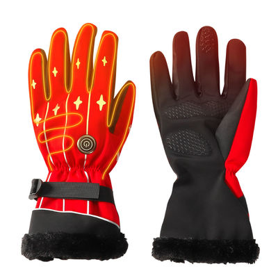 der Lycra-Gewebe Akku Heiz-Ski Mittens Heated Ski Gloves Frauen 3.7V für Winter-Sport im Freien