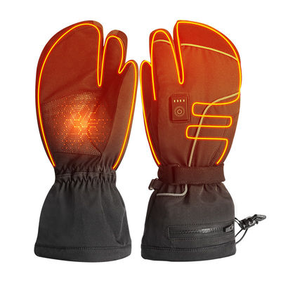 Winter-Eislauf7.2v wieder aufladbare batteriebetriebene erhitzte Handschuhe elektrischer thermischer Heiz-Ski Mittens für Mann-Frauen