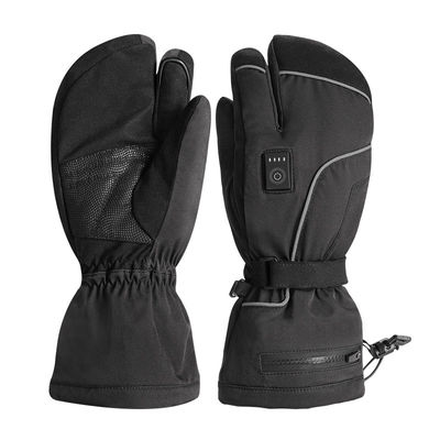 Mann-Frauen schwärzen elektrische thermische erhitzte Handschuh-Zwischenlagen für Winter-Skifahren und Snowboarding