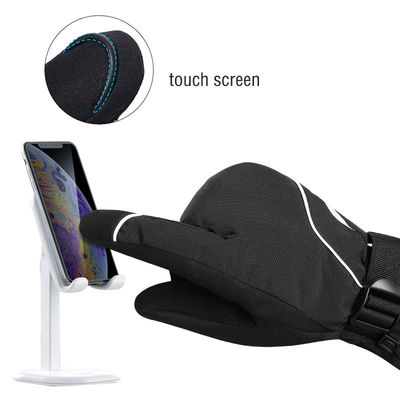 Batteriebetriebene beheizte Fäustlinge zum Skaten, elektrische Touchscreen-Wärmehandschuhe für Outdoor-Aktivitäten im Winter