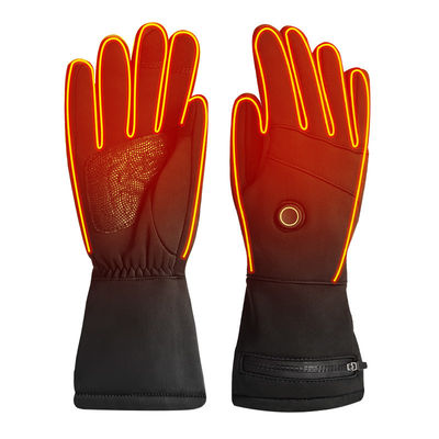 Männer Frauen Elektrische thermische beheizte Winterhandschuhe 7,4 V wiederaufladbare beheizte Fäustlinge für den Winter