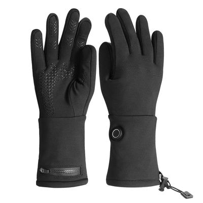Dünnste erhitzte elektrische wasserdichte erhitzte Großhandelshandschuhe der Winter-Handschuh-7.4V mit Finger-Touch Screen