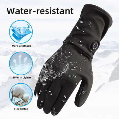 Dünnste erhitzte elektrische wasserdichte erhitzte Großhandelshandschuhe der Winter-Handschuh-7.4V mit Finger-Touch Screen
