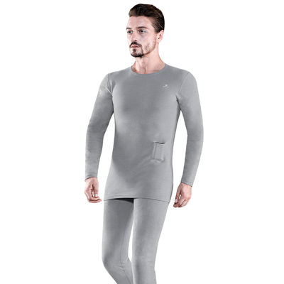 Wireless Fernbedienung Elektrisch beheizte Basisschicht Langärme T-Shirts Ultra Soft
