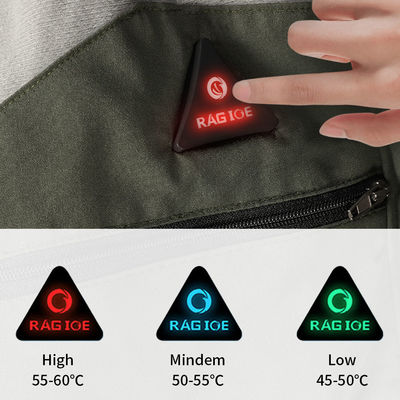 Wärme Outdoor Heizung Intelligente Temperaturkontrolle Warme Kapuzenmantel Winter Thermal Männer Heizung Jacke