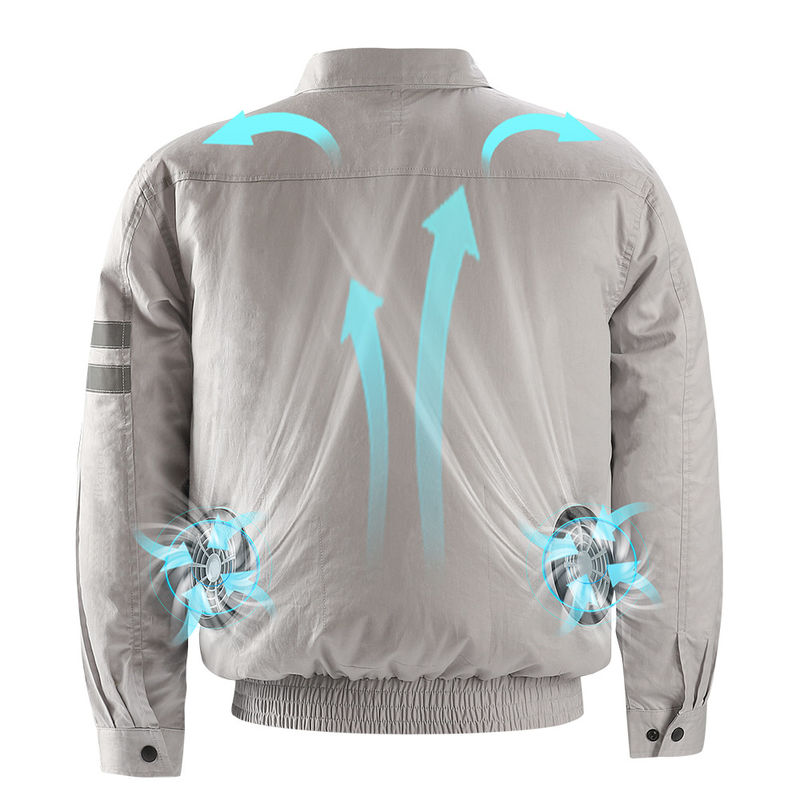 bedingte Fan abgekühlte Luft der Jacken-5V einheitliche 3XL 4XL Größe des Kleid